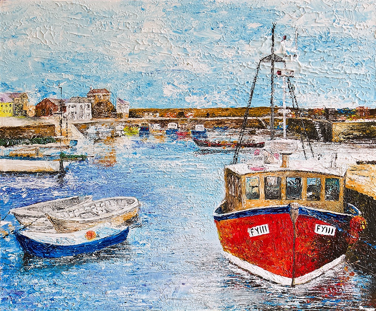 Joe Walton Artist - Mevagissey